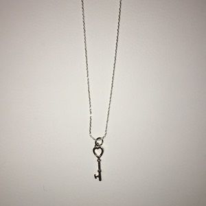 Sterling Silver Key necklace